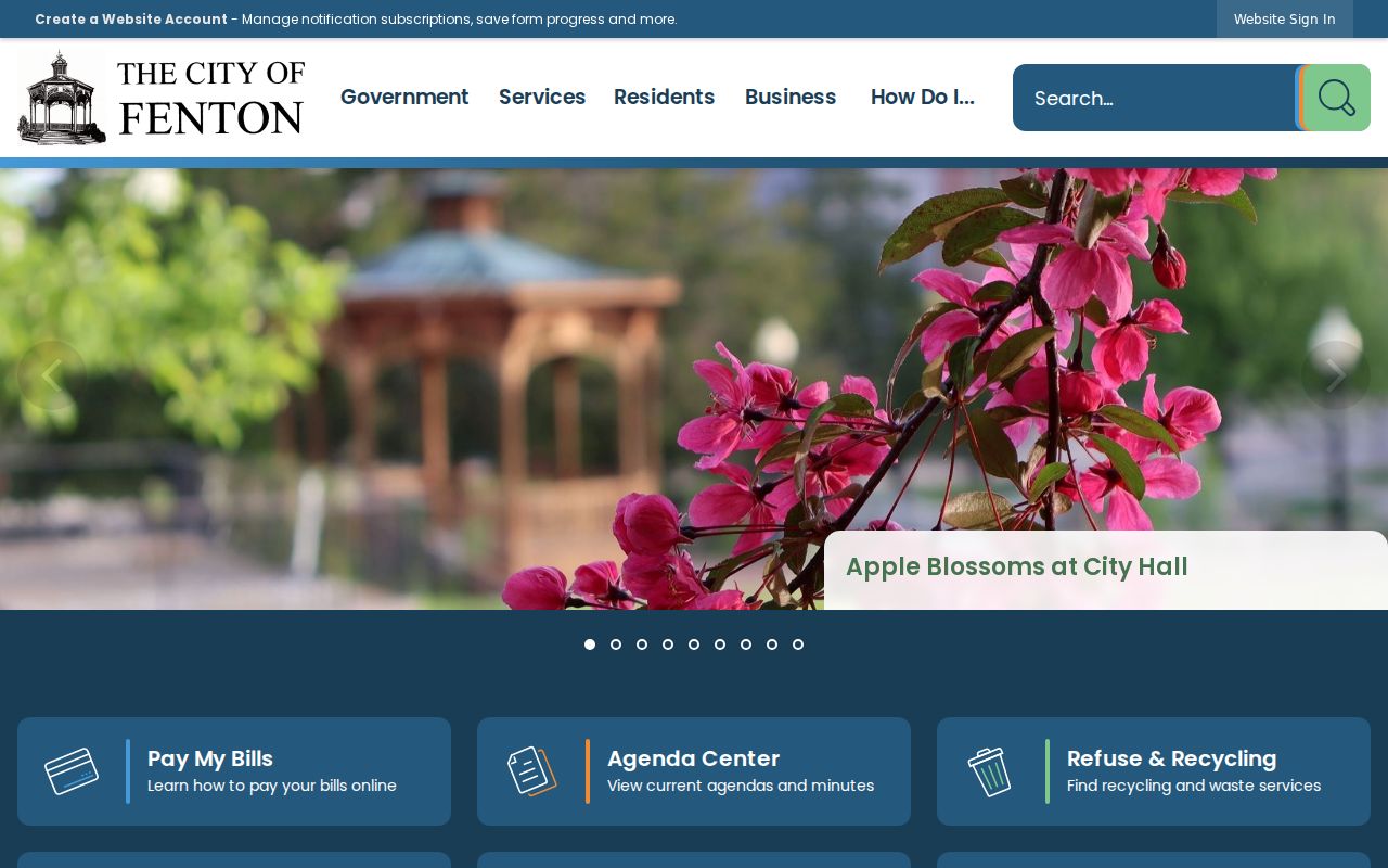 Fenton warrant records: official City of Fenton municipal website